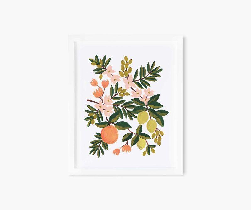 Citrus Floral Art Print | Rifle Paper Co.