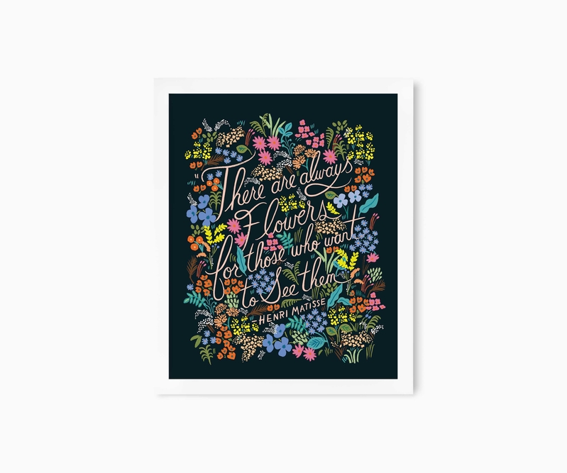 Matisse Quote Art Print | Rifle Paper Co.