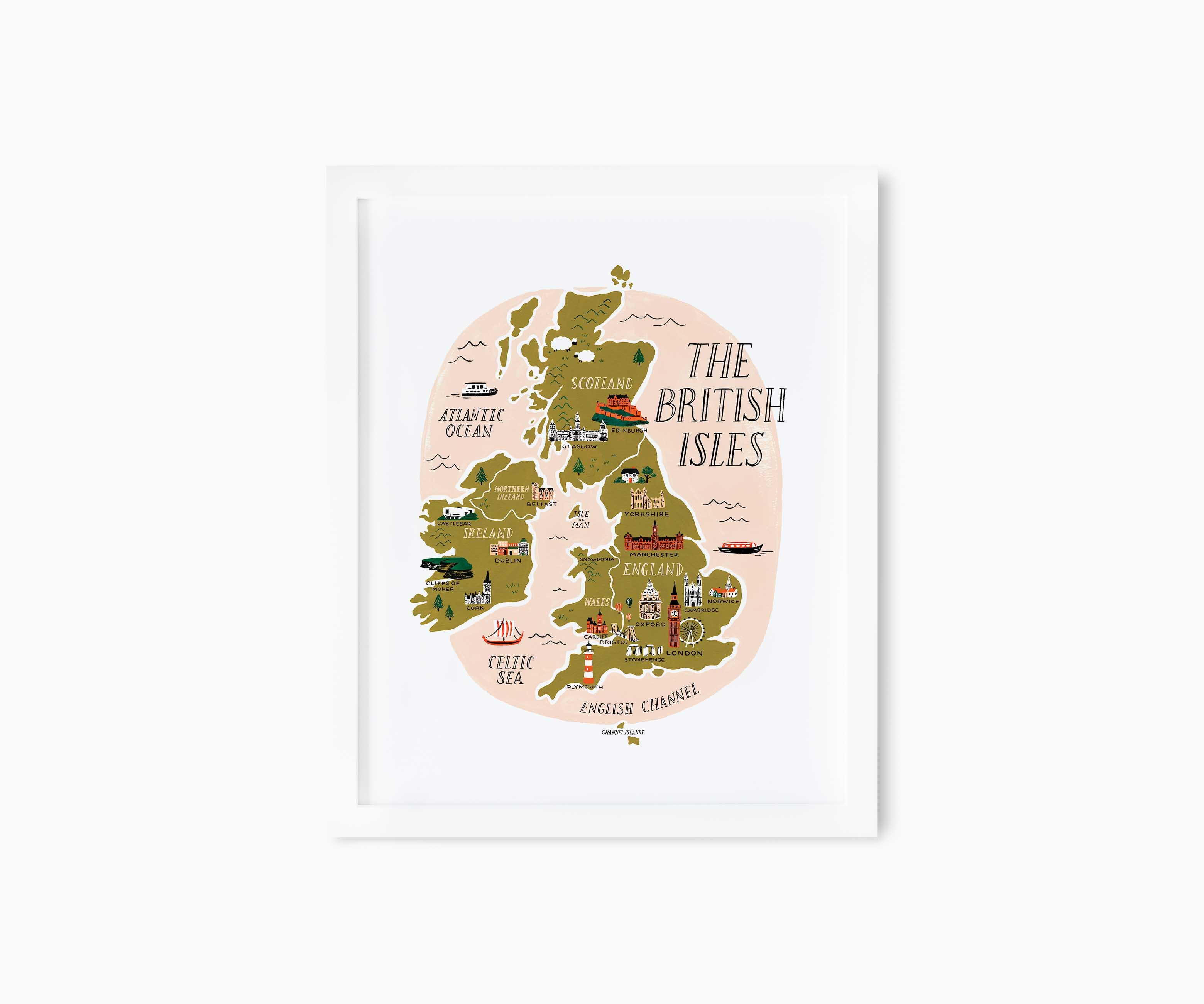 British Isles Art Print | Rifle Paper Co.