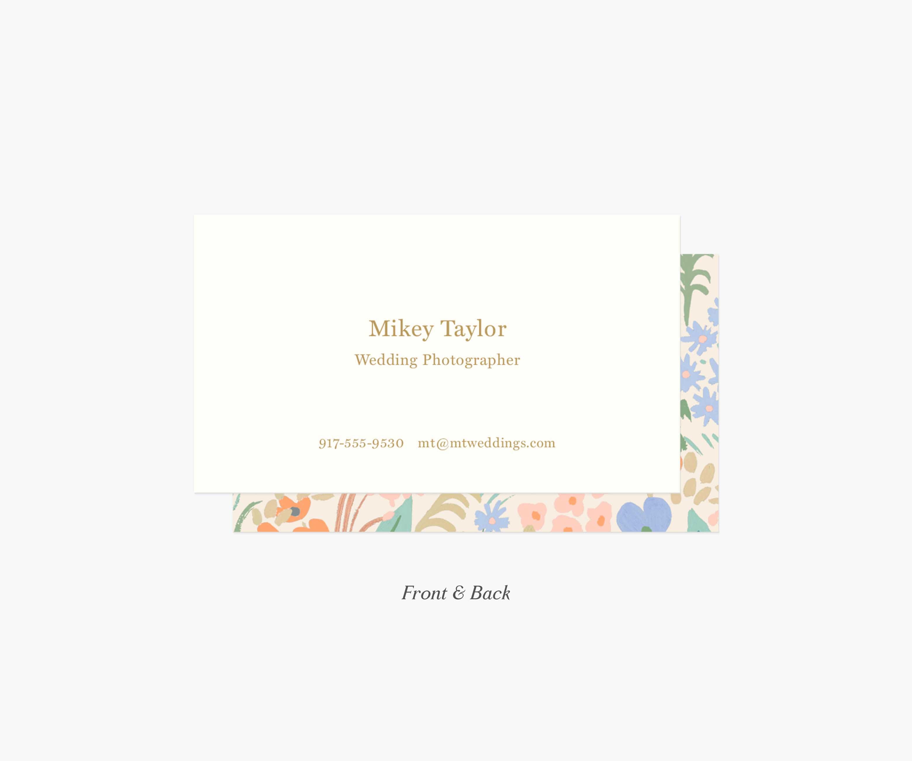 rifle paper co business cards