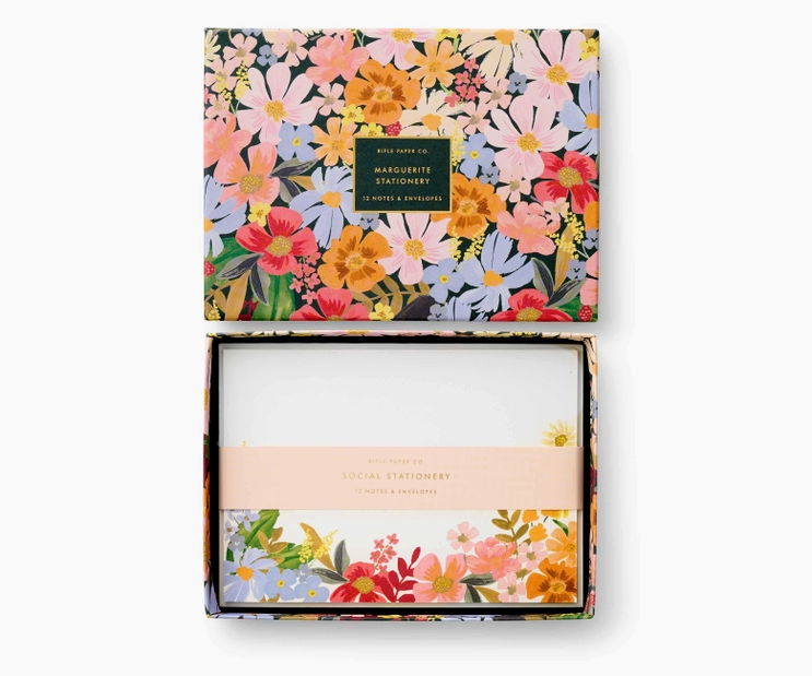 Mixed Florals Essentials Card Box | Rifle Paper Co.