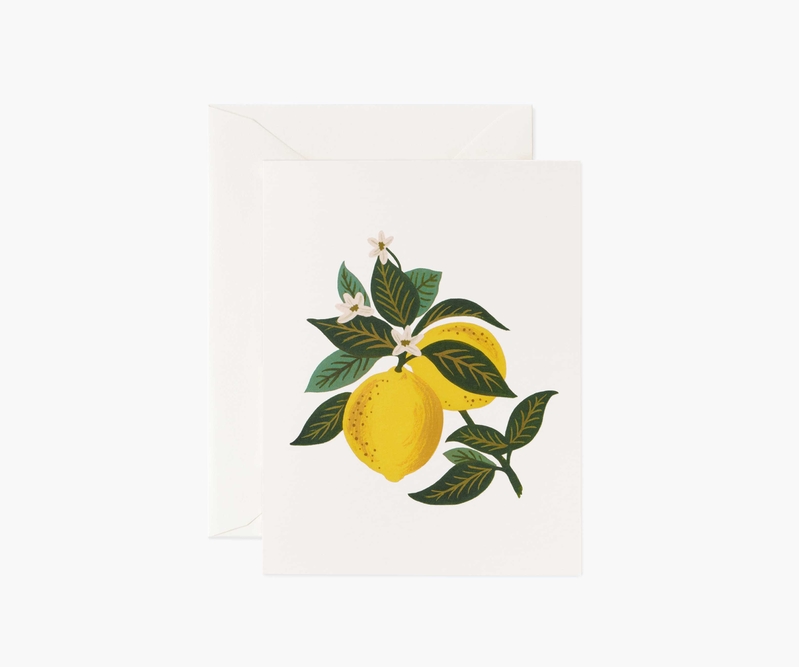Lemon Blossom Everyday Card | Rifle Paper Co.