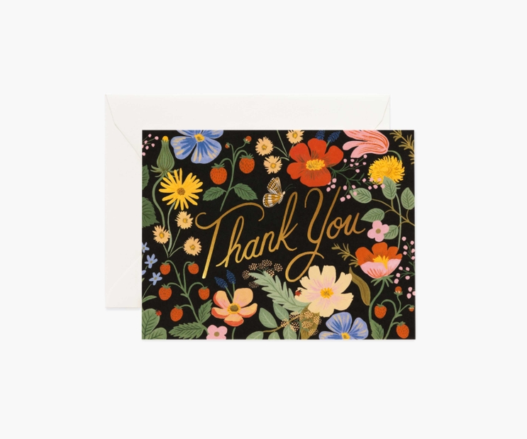 Daisies Thankful for You Thank You Card | Rifle Paper Co.