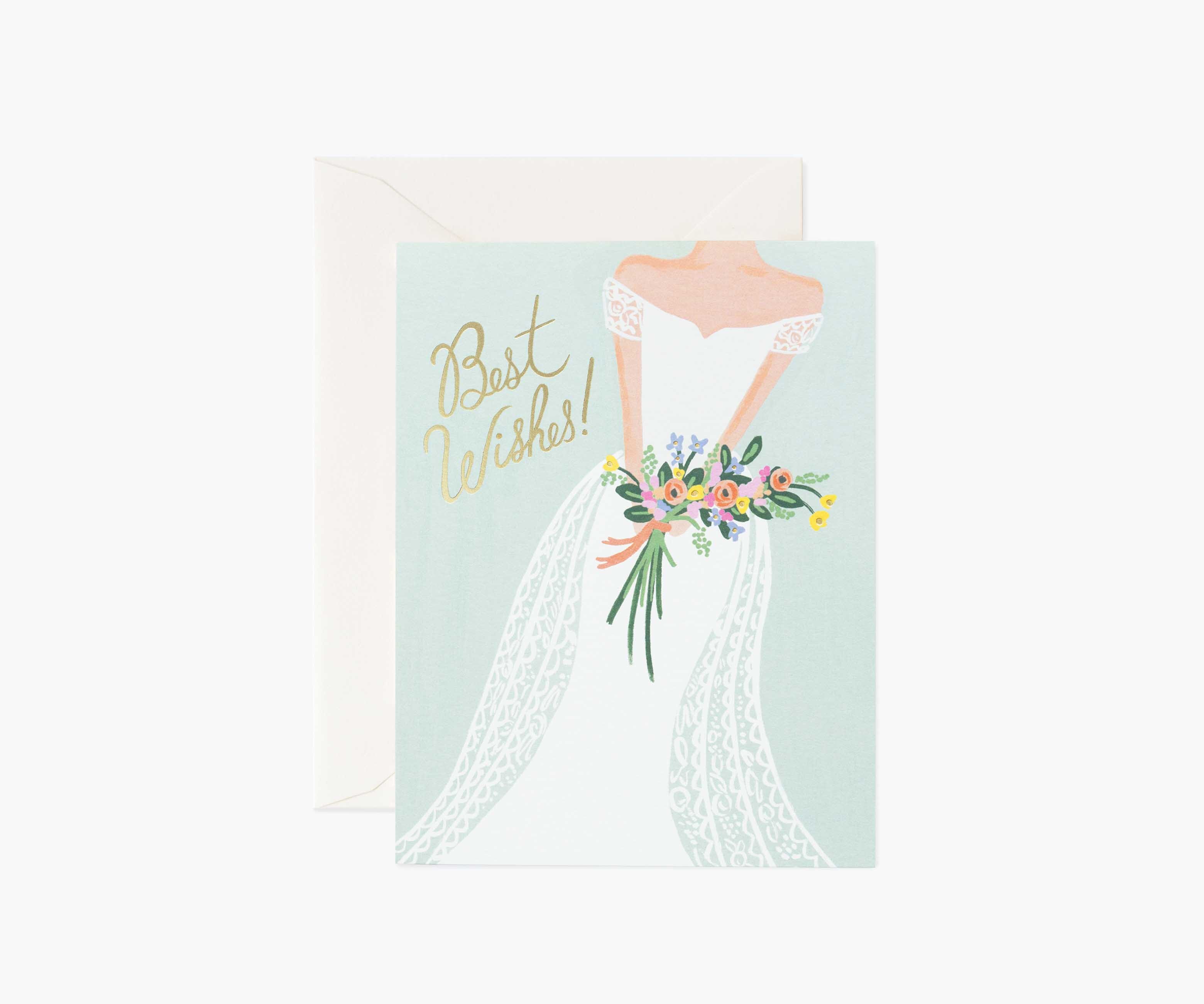 rifle paper co wedding card