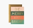 Be Merry & Bright Colors Greeting Card