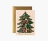 Trimmed Tree Greeting Card