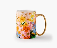 Custom Floral Monogram Initial Mug – CharlaNotes