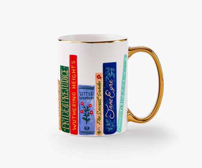 Book Club Porcelain Mug | Rifle Paper Co.