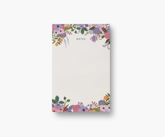Violet Garden Party Blank Notepad | Rifle Paper Co.