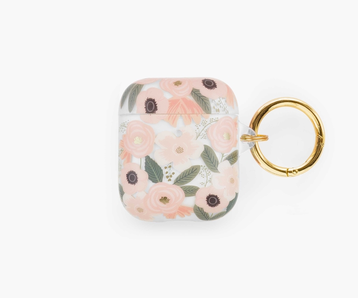 Clear Wildflowers AirPods Case | Rifle Paper Co.