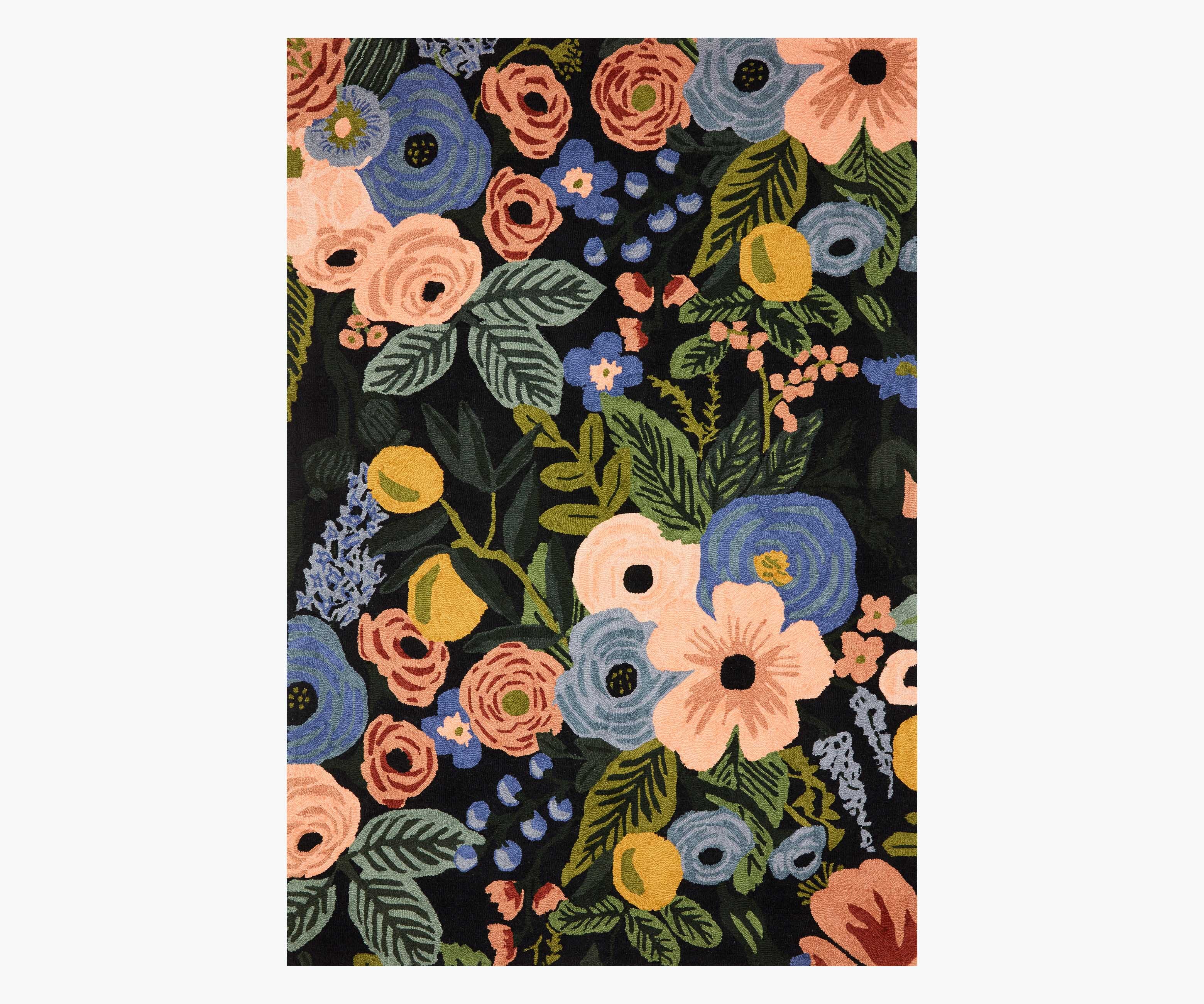 Garden Party Multi Wool-Hooked Rug | Rifle Paper Co.