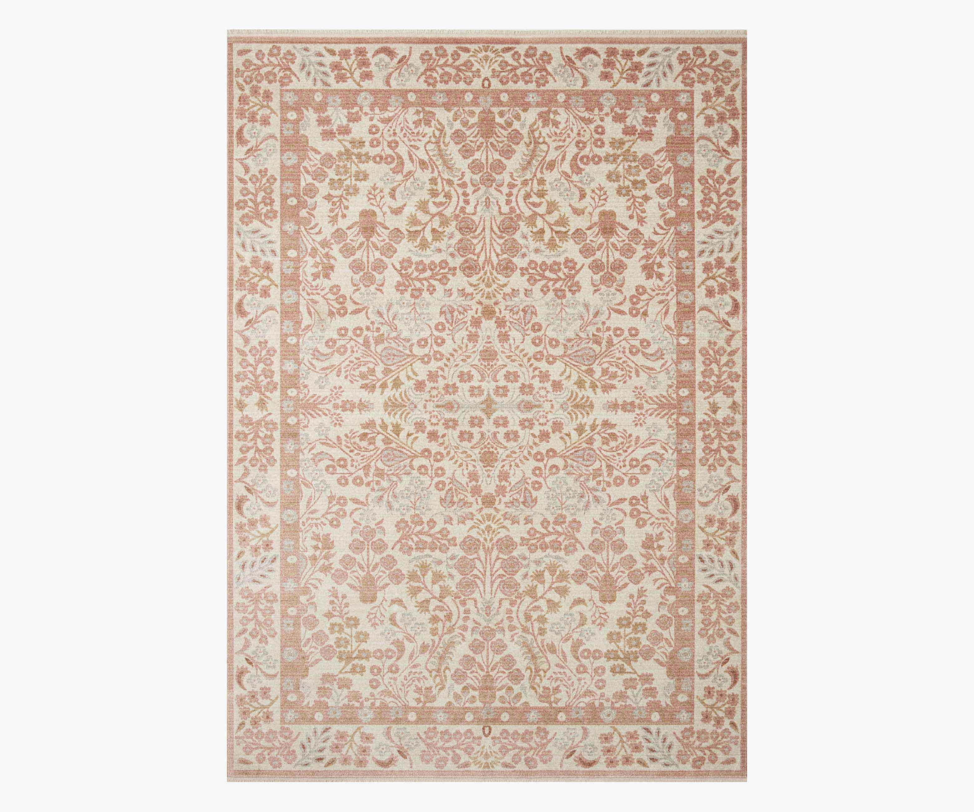 Holland Lotte Blush Power-Loomed Rug | Rifle Paper Co.