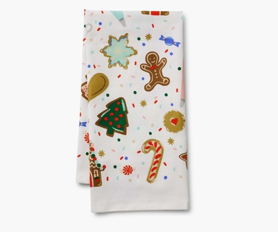 Festive as Fuck Funny Christmas Kitchen Towel