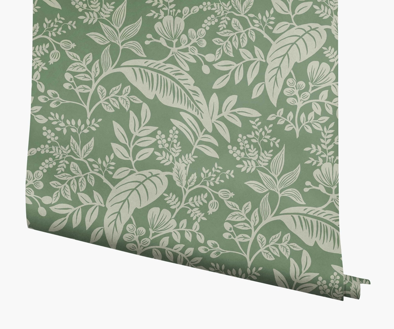 Sage Canopy Wallpaper | Rifle Paper Co.