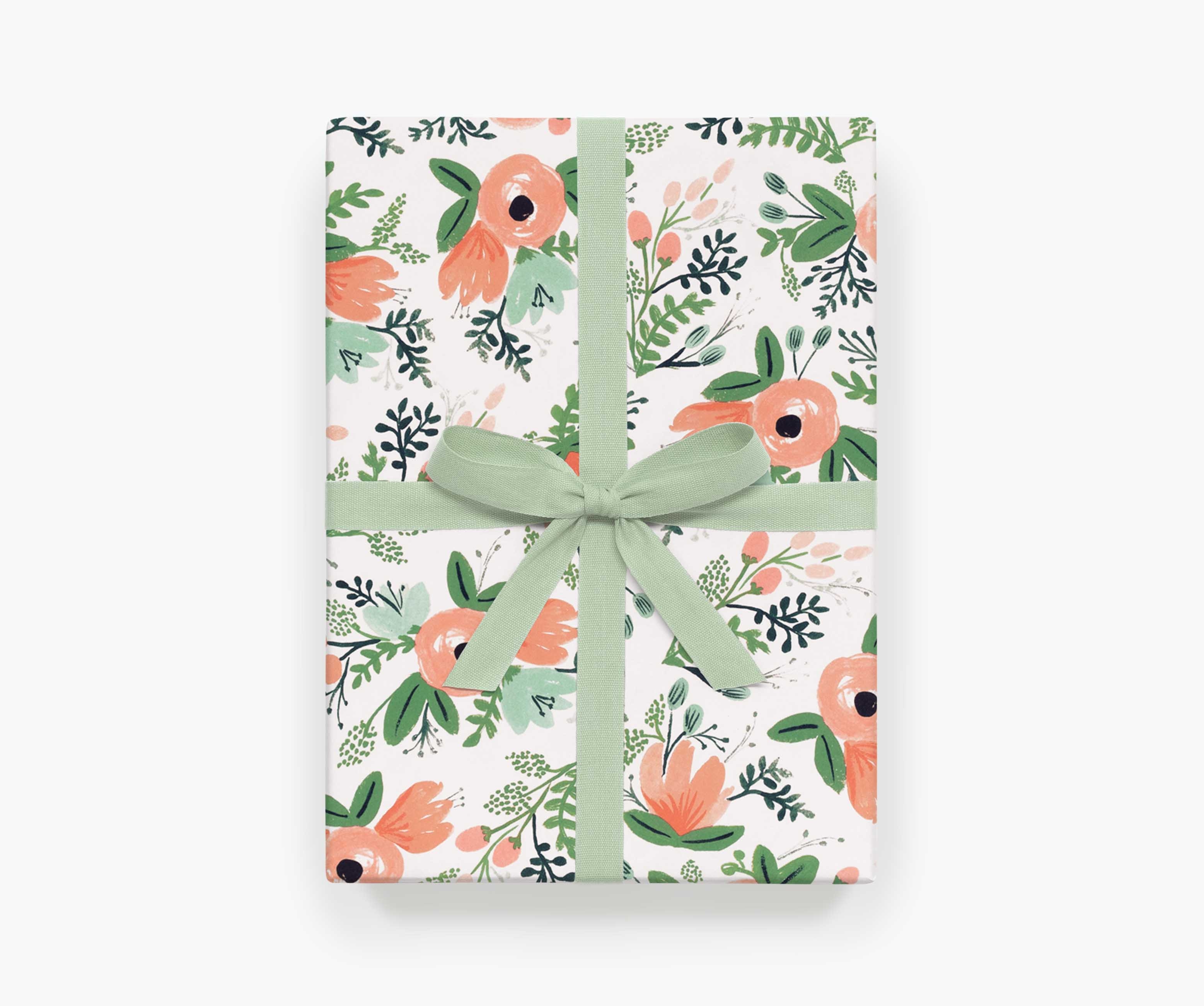 Large milk cotton flower wrapping paper marshmallow lined paper