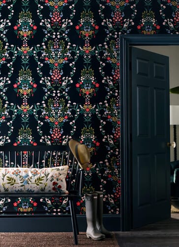 Rifle Paper Co Wallpaper is Up & Stunning - Wills CasaWills Casa