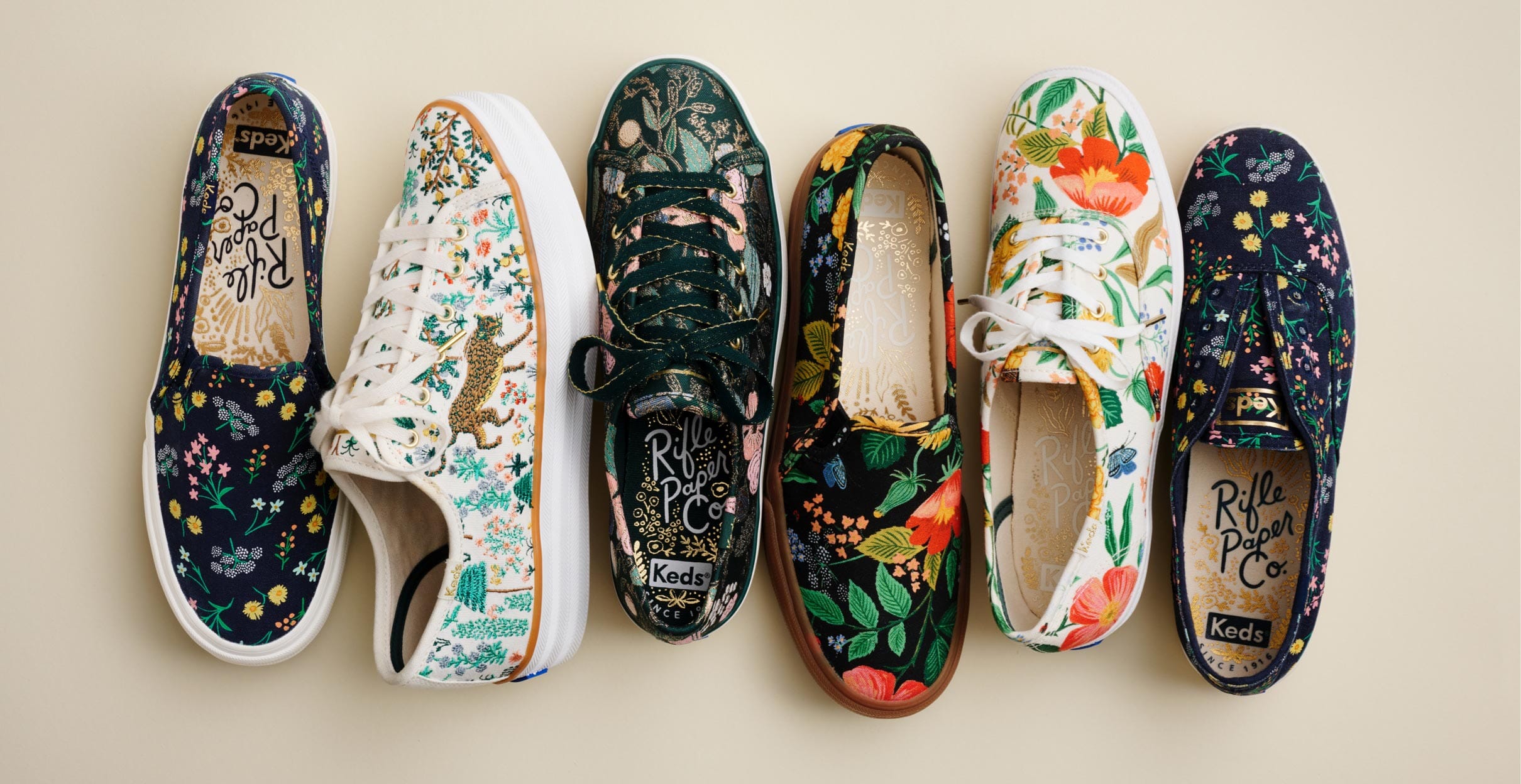 Keds Fall 2021 Collection | Rifle Paper Co.